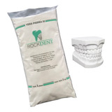 Yeso Piedra Tipo 3 Rock Dent 1kg Color Blanco, Dental