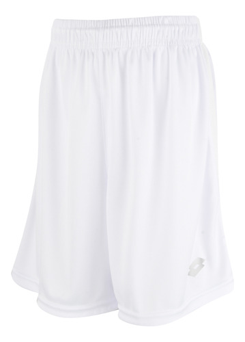 Short Fútbol Lotto Solista Niño En Blanco | Stock Center