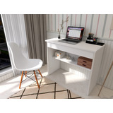 Combo Cadeira + Escrivaninha Industrial P/ Home Office Preto