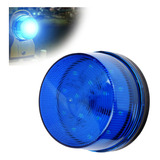 Señal De Alarma Azul De 12 V, Luz Estroboscópica Led Azul In