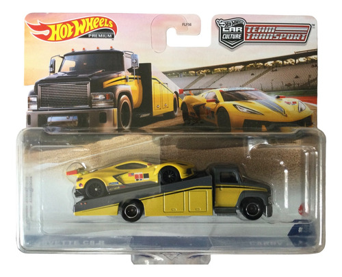 Hot Wheels Team Transport Chevrolet Corvette C8 R & Carry On