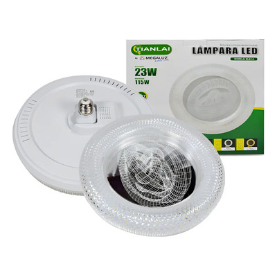 Foco Led Tianli Con Distintos Tonos De Luz Y Rosca E27 Blanco