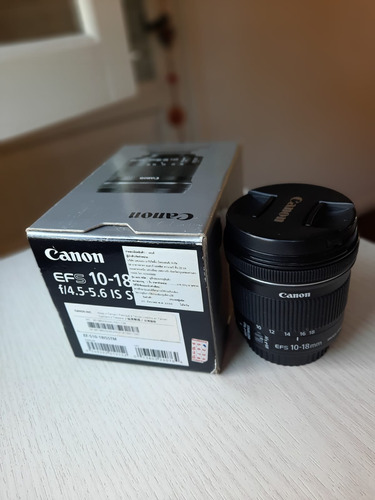 Canon Lente Ef-s 10-18mm F/4.5-5.6 Is Stm Gran Angular 