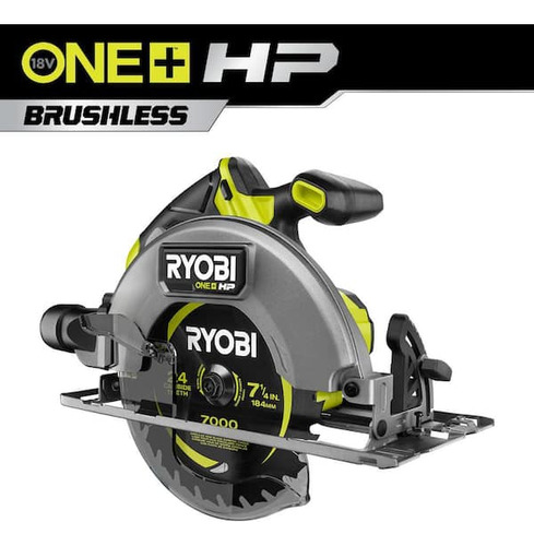 Sierra Circular Ryobi 18v One Hp Brushless 7 1/4  (solo Herr