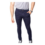 Pantalon Chino Hombre Gabardina Talles Y Colores Elastizado