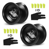 Paquete De 2 Bolas Yoyo De Aluminio Competitive You Gift Con