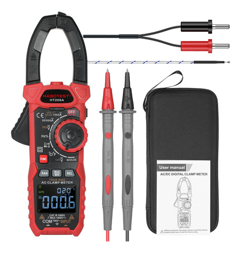 Multímetro Habotest Ac Digital True-rms Tester