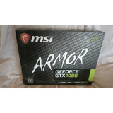 Placa De Video Msi Armor Geforce Gtx 1080 8gb  