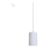 Pendente Dot Metal Moderno C/bocal + Fio + Base Taschibra Cor Branco