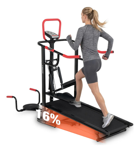 Caminadora Mecanica Multifuncional Escaladora Fitness | Envío gratis
