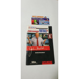 John Madden Football 93 Manual Del Juego De Super Nintendo 
