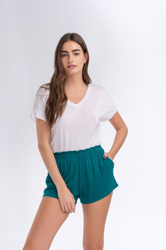 Pijama Promesse By Woman Remera Con Short Art 15227 Verano