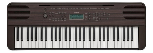 Teclado Organeta Yamaha Psr-e360 61 Teclas Nogal Oscuro