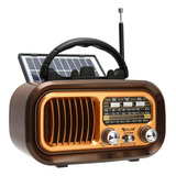 Gorgetant Radio Retro Portatil Con Bluetooth, Pequena Radio