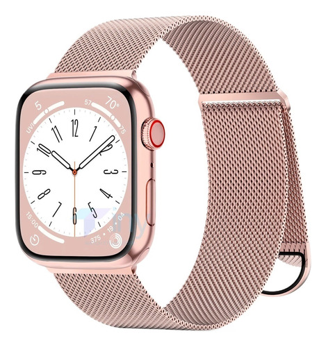 Para Apple Watch Ultra Metal Milanese Band