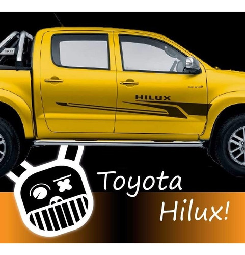 Calco Ploteo Sion Toyota Hilux Calcomania Vinilo M