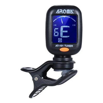 Afinador Para Guitarra Aroma Color Negro | MercadoLibre