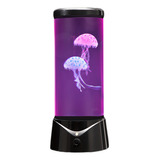 Acuario Led Con Configuración De 7 Colores Para Medusas, Moo