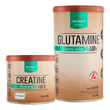 Kit Vegano Creatina Creapure 300g + Glutamina 500g - Nutrify