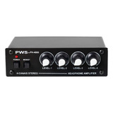 Amplificador Fone Power Play Pws Ph4000 Monitor Estudio Palc