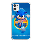 Capa Capinha Com Nome Personalizada Sonic 4