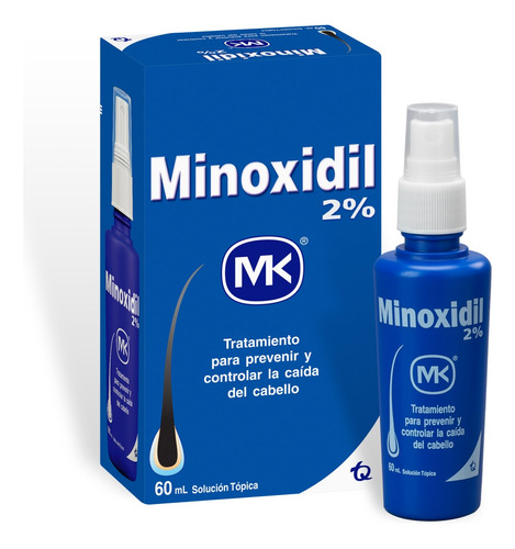 Minoxidil  Mk Solución Tópica 2% Frasco - Ml A $534