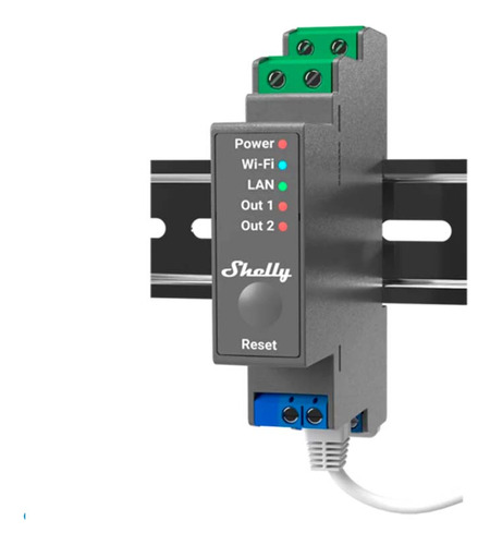 Interruptor Relay Inteligente Wifi Ethernet Pro 2 Shelly