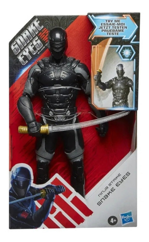 Figura Snake Eyes: G.i. Joe Origins Ninja Strike Snake Eyes