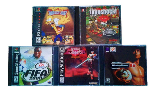 5 Juegos Ps1 Playstation (lote B)