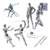 Cuyufia Figuras De Accion Body-kun Dx & Body-chan Dx Modelo 