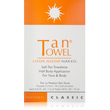 Tan Toalla Autobronceador Towelette Clásico, 10 Conde