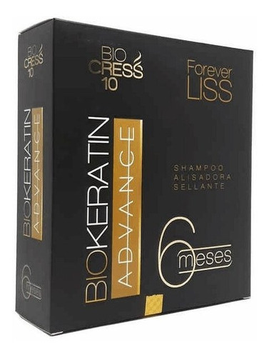 Biocress 10 Kit X 3 Biokeratin  Advanc - mL a $1400