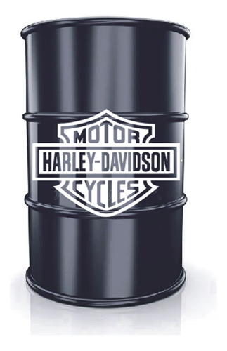 Adesivo Decorativo Tambor Barril 200l  Harley Davidson 0095
