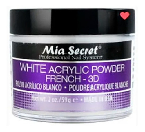 Polimero Acrilicas Mia Secret 59g White Esta En Estylosas