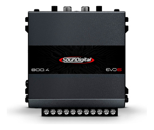 Modulo Amplificador Soundigital 800 Rms Sd-800.4 Evo6 2 Ohms
