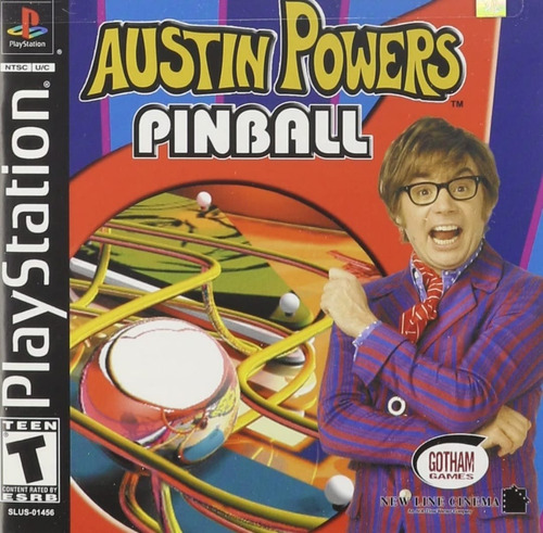 Jogo Austin Powers Pinball Ps1 Lacrado