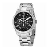 Reloj De Acero Inoxidable Fossil Fs4736 Grant Para Hombre