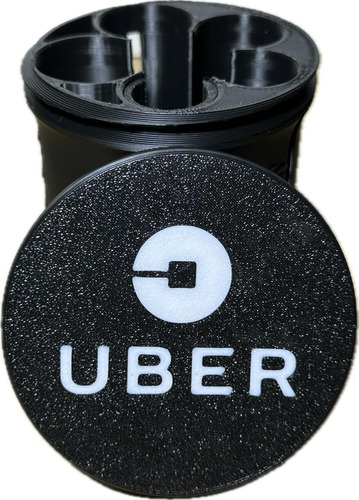 Organizador De Monedas Tapa Roscada Portavasos Par Auto Uber