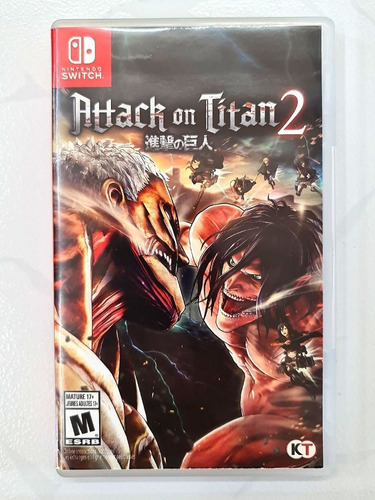 Attack On Titan 2 Standard Edition Ns Nintendo Switch Usado