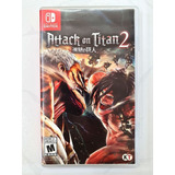 Attack On Titan 2 Standard Edition Ns Nintendo Switch Usado