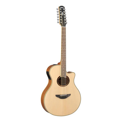 Yamaha Docerola Guitarra Electroacustica 12 Cuerdas Apx700ii Color Natural Orientación de la mano Derecha | Meses sin interés