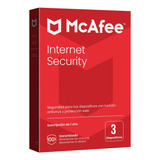 Antivirus Mcafee Internet Security | 3 Dispositivos | 1 Año