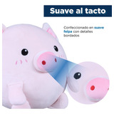 Miniso Peluche Puerquito Redondo Rosa 29 Cm