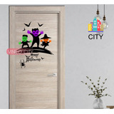 Vinil Decorativo Halloween Monstrous P/ventanas O Puertas