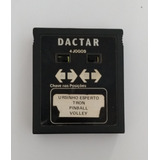 Cartucho Atari Dactar 4x1 Ursinho Esperto Tron Pinball Voley
