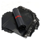 1.000 Sobres Bolsas Ecommerce Lisos Negro 20x30+5 C/adhesivo