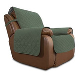 Funda Para Sofa Easy-going Impermeable Color Verde Grisaceo