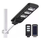 4 Luminárias Solar 90w Led Sensor De Presenca E Movimento