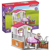 Schleich Horse Club Figura Caballo Y Juego Estable 12 Piezas