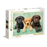 Rompecabezas Clementoni Los Tres Labradores (39279) 1000 Pcs